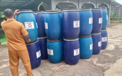 Bank Sampah BUMDesa Cipta Berkah Bersama Sediakan Wadah Khusus Limbah Pecahan Kaca