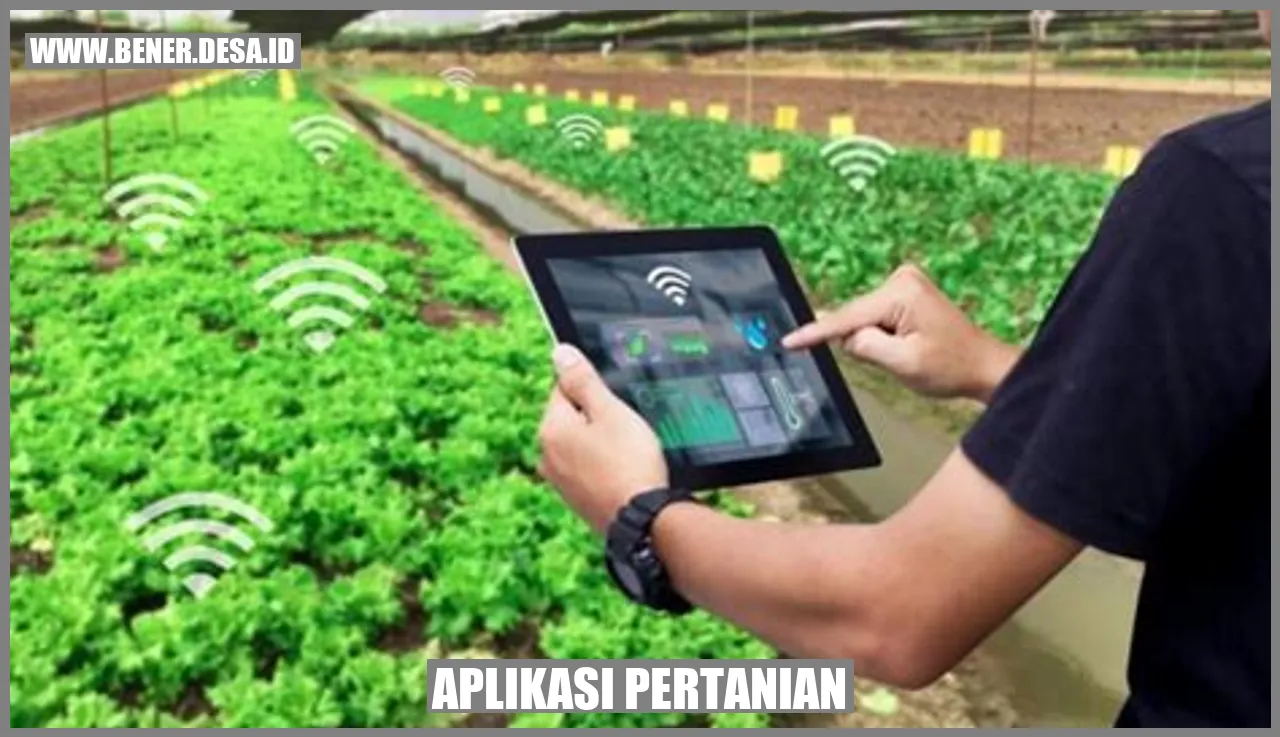 Aplikasi Pertanian