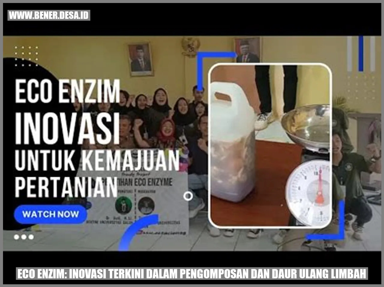 eCo Enzim: Inovasi Terkini dalam Pengomposan dan Daur Ulang Limbah