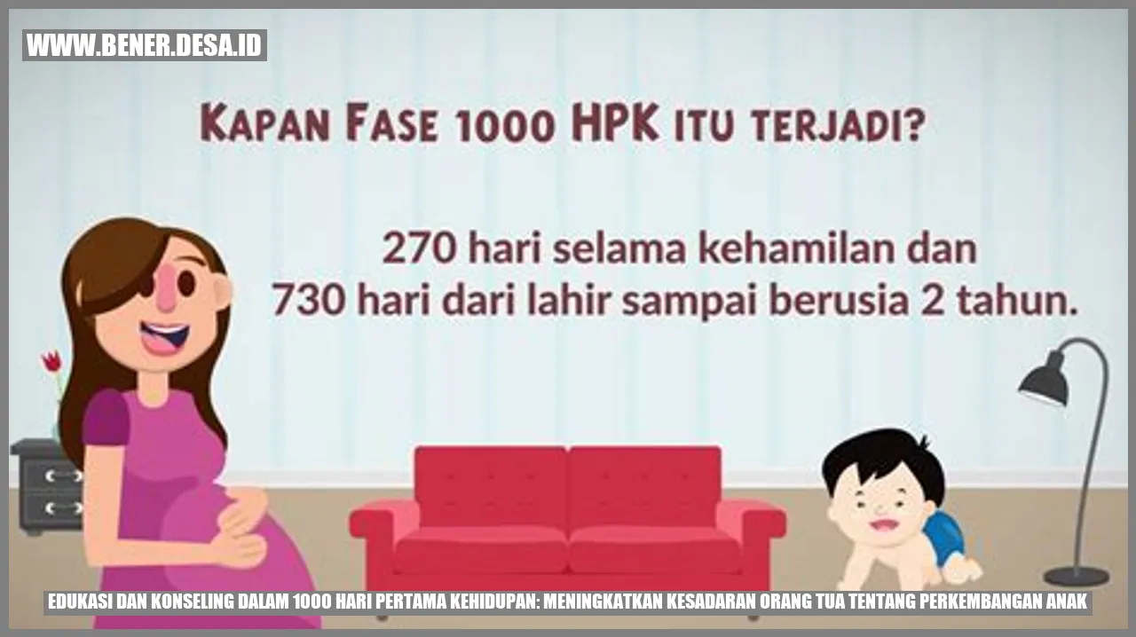 Edukasi dan Konseling dalam 1000 Hari Pertama Kehidupan