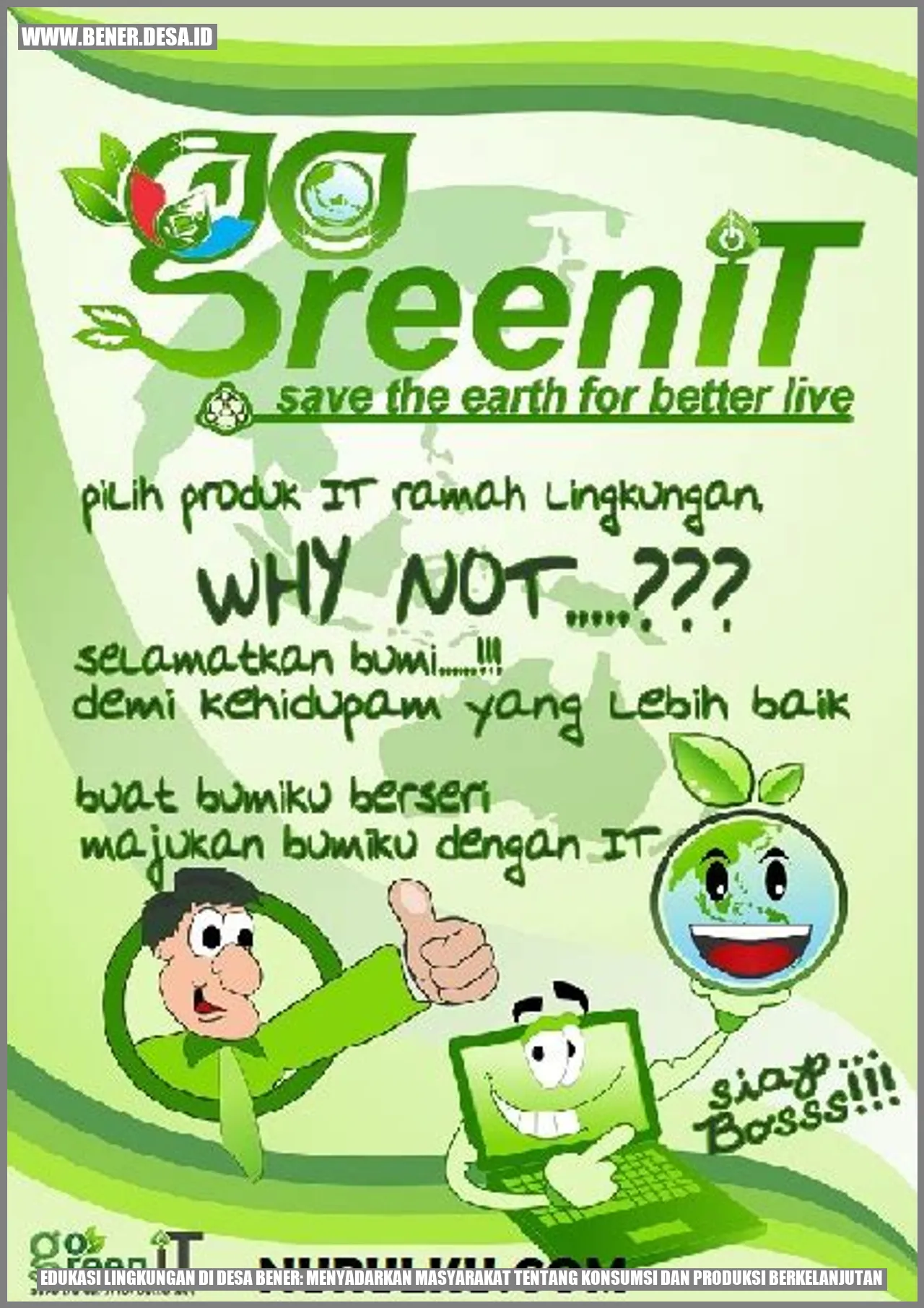 Edukasi Lingkungan di Desa Bener: Menyadarkan Masyarakat tentang Konsumsi dan Produksi Berkelanjutan