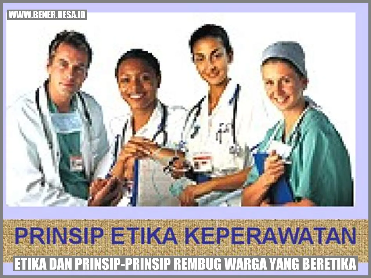 Ilustrasi Etika dan Prinsip-prinsip Rembug Warga yang Beretika