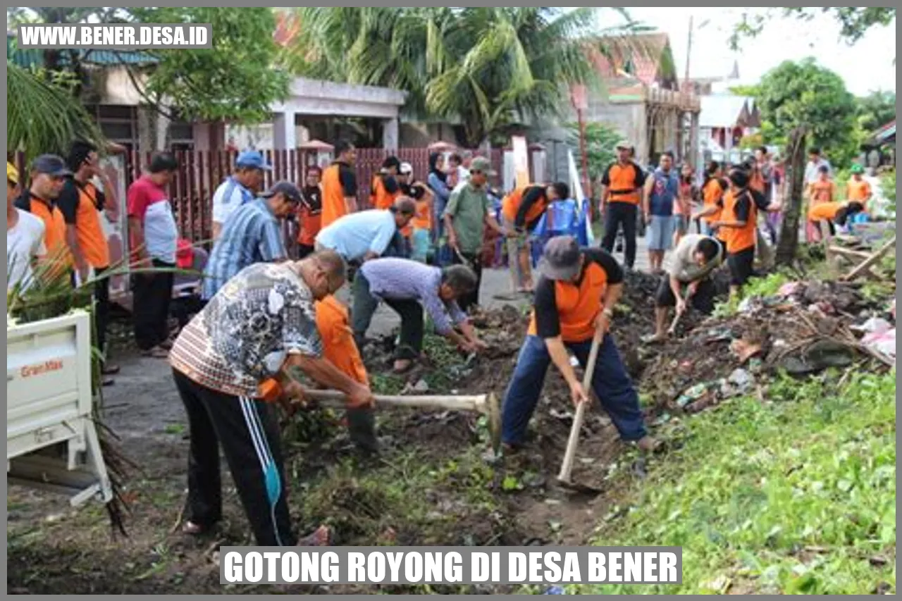 Gambar Gotong Royong