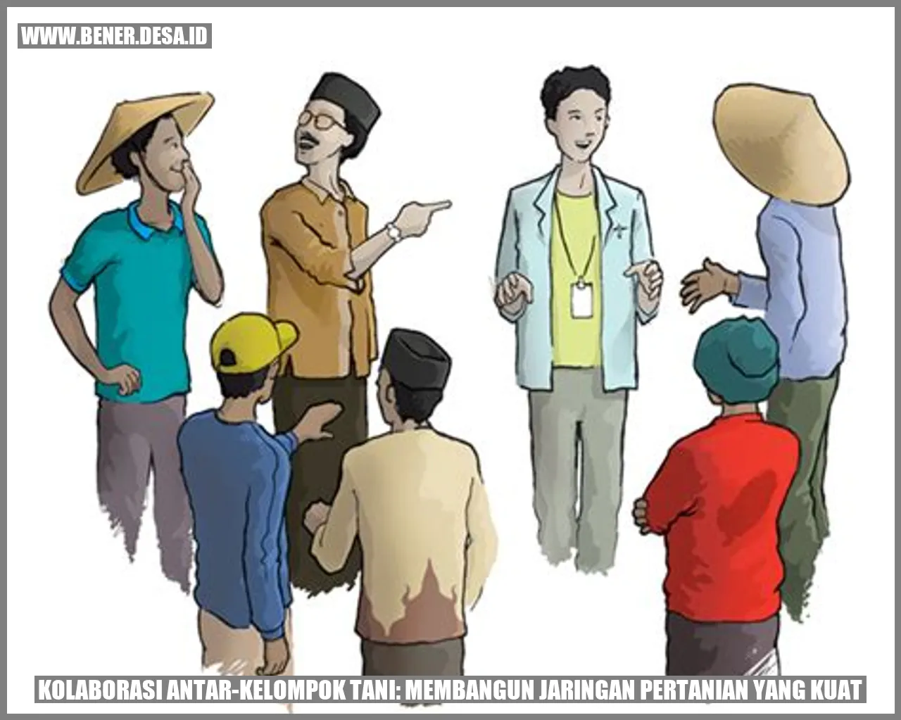 Kolaborasi Antar-Kelompok Tani