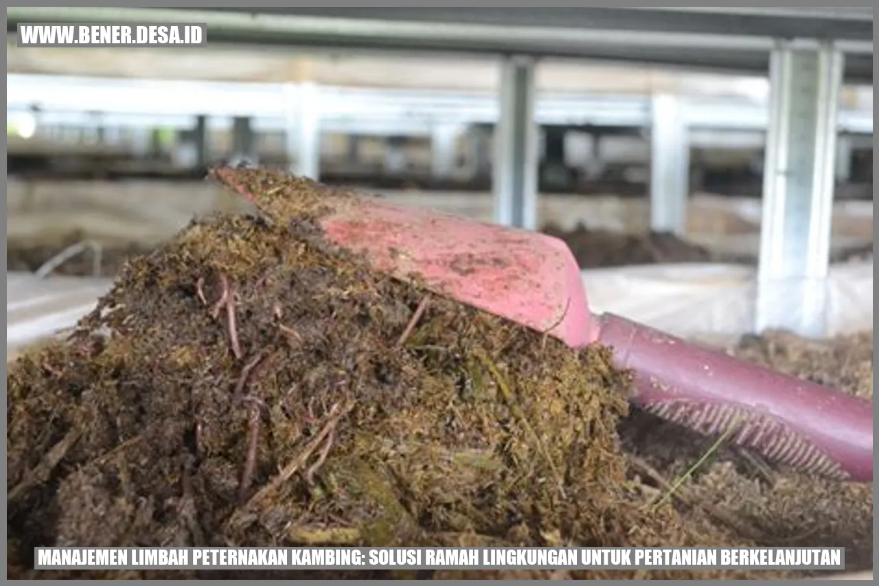Limbah Peternakan Kambing