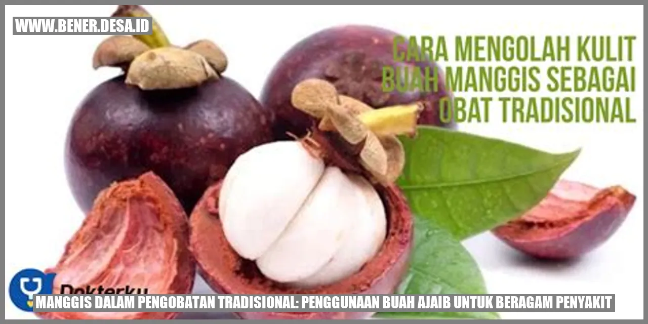 Gambar Manggis dalam Pengobatan Tradisional: Penggunaan Buah Ajaib untuk Beragam Penyakit