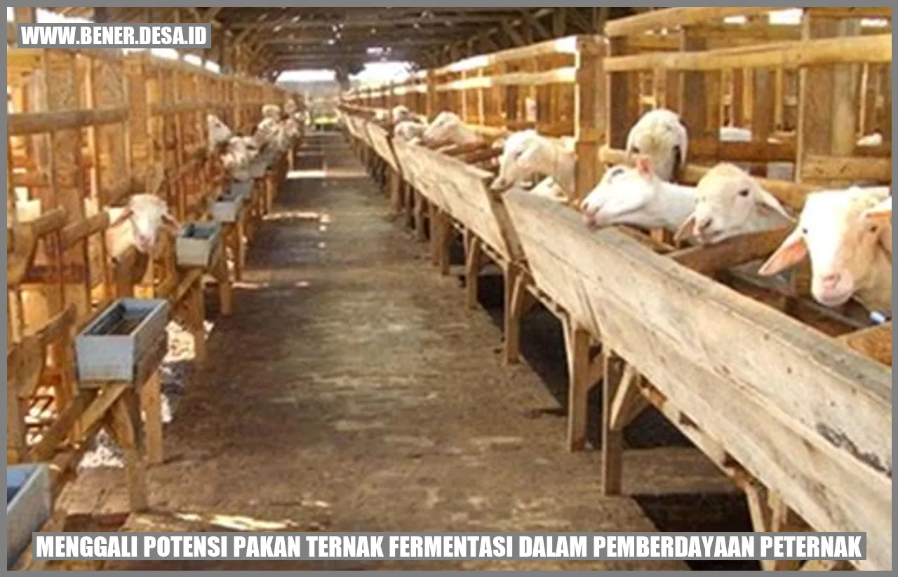 Menggali Potensi Pakan Ternak Fermentasi dalam Pemberdayaan Peternak