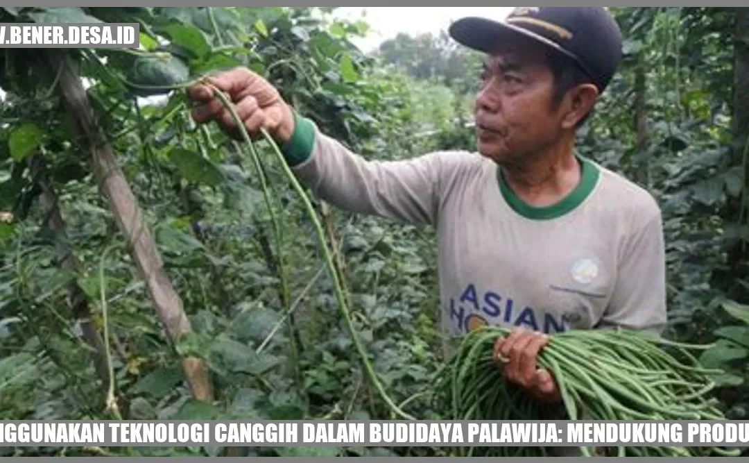 Menggunakan Teknologi Canggih dalam Budidaya Palawija: Mendukung Produksi