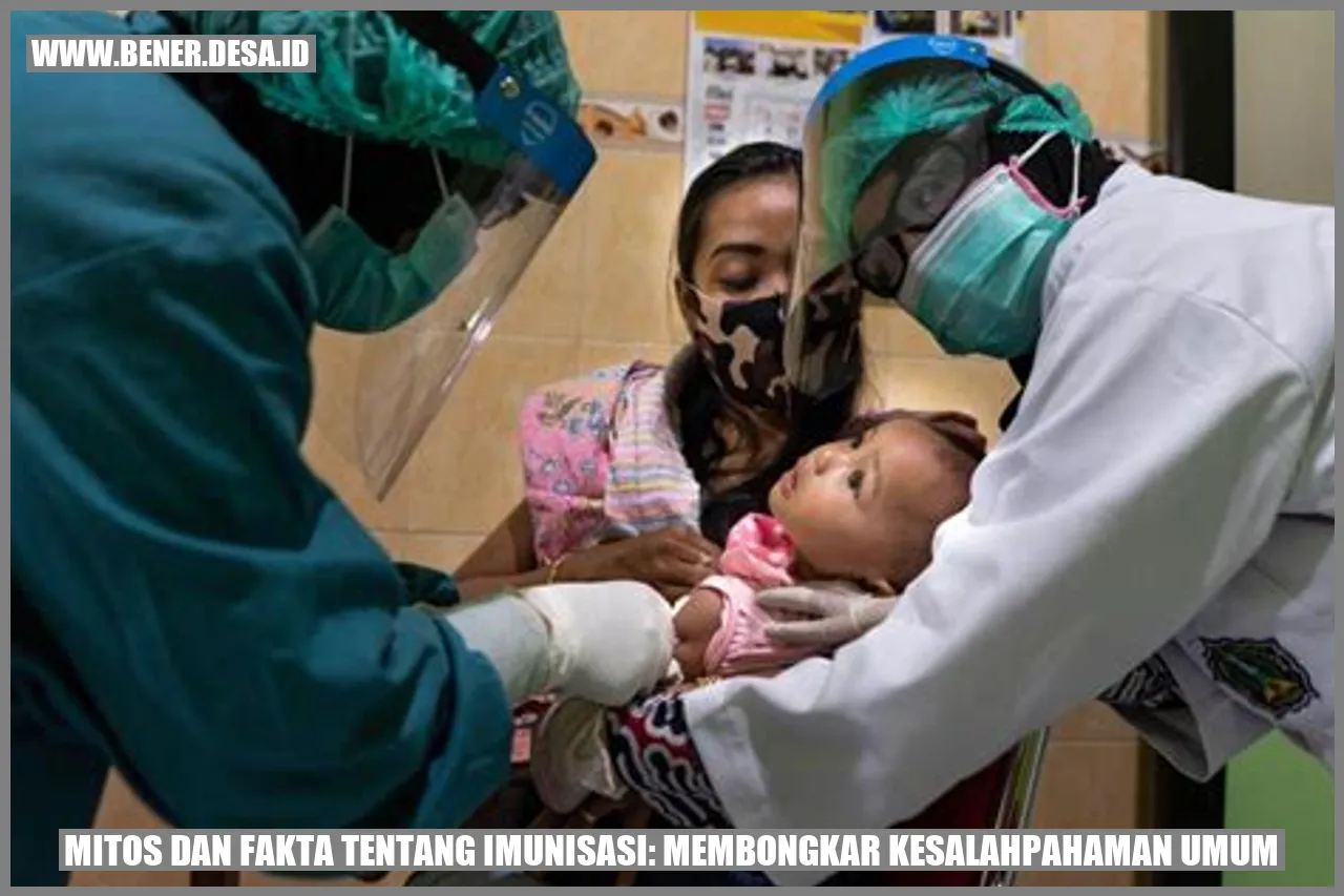 Mitos dan Fakta tentang Imunisasi: Membongkar Kesalahpahaman Umum