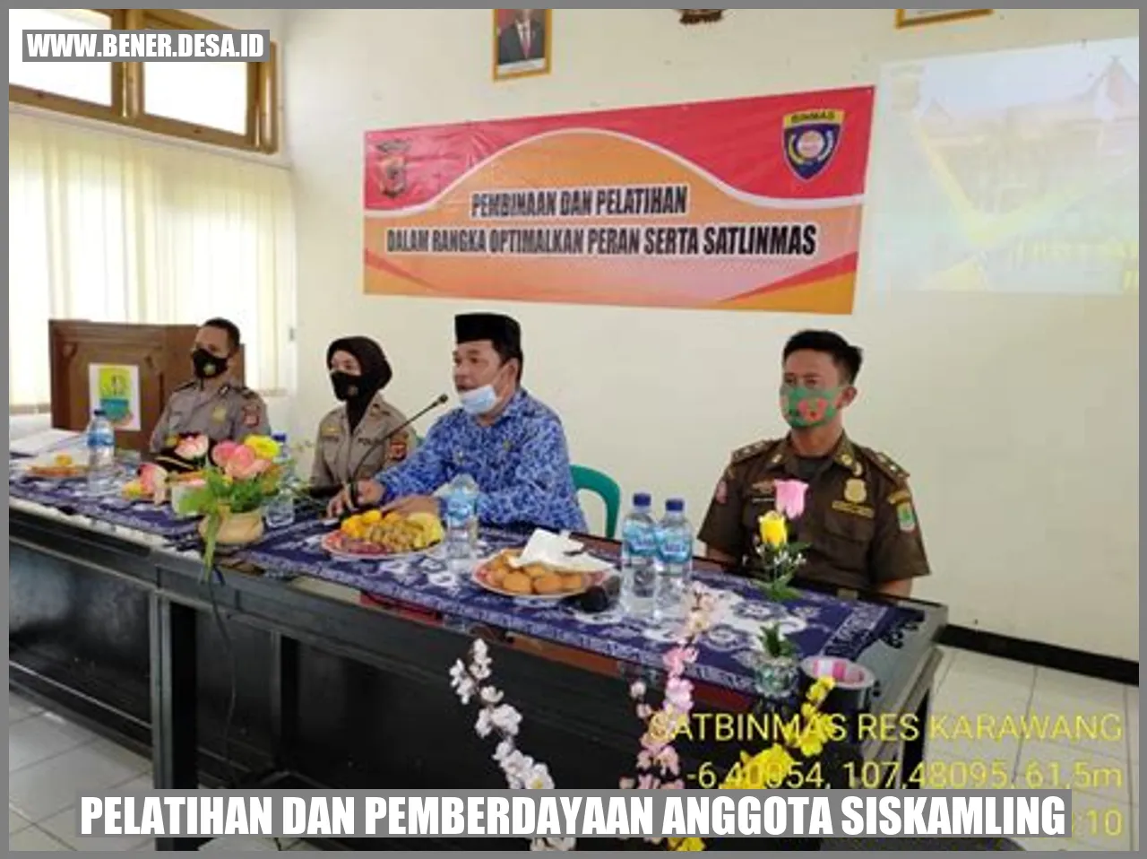 Pelatihan dan Pemberdayaan Anggota Siskamling