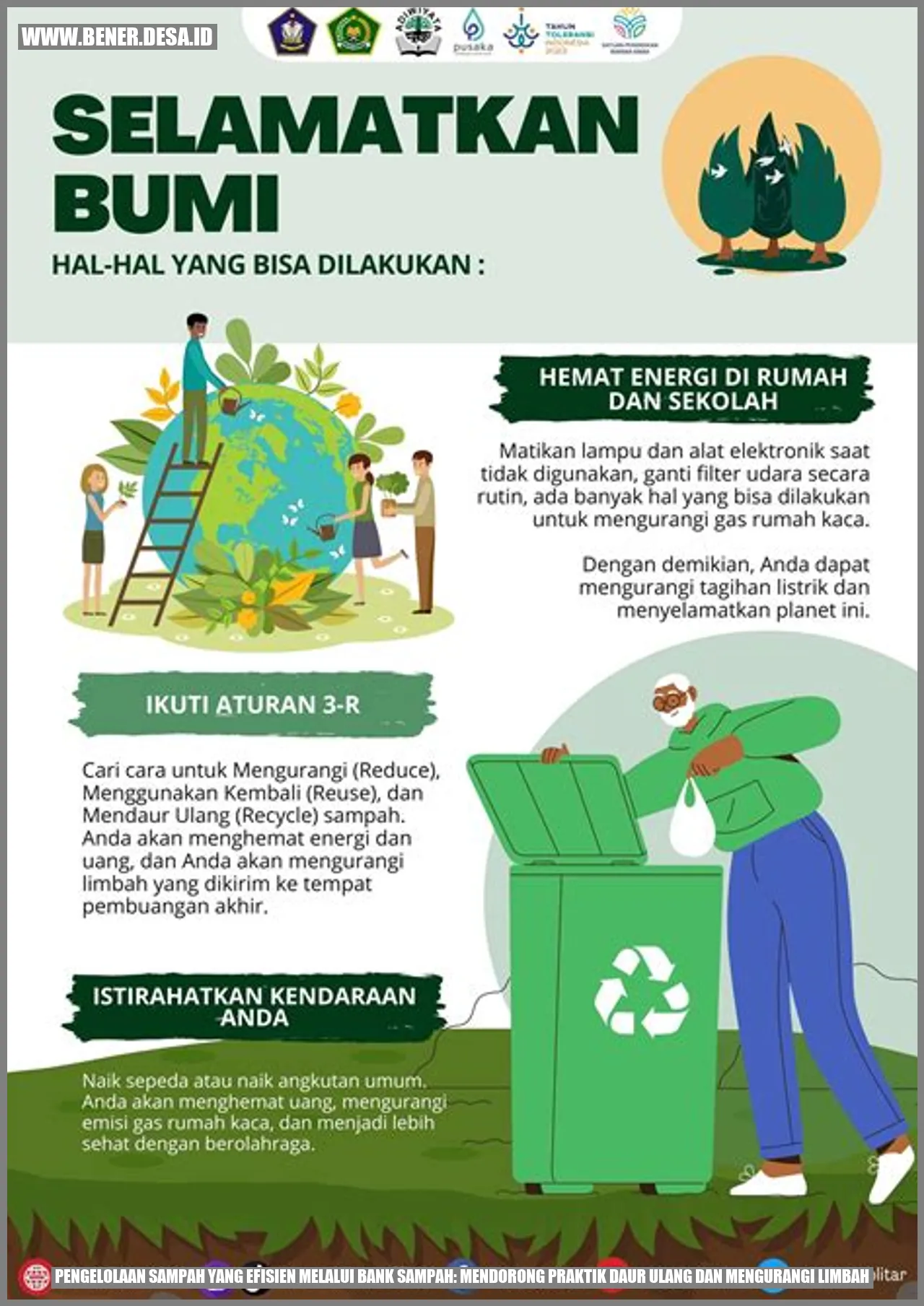 Pengelolaan Sampah yang Efisien melalui Bank Sampah: Mendorong Praktik Daur Ulang dan Mengurangi Limbah