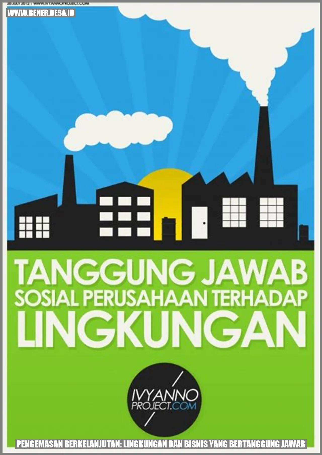 Pengemasan Berkelanjutan: Lingkungan dan Bisnis yang Bertanggung Jawab