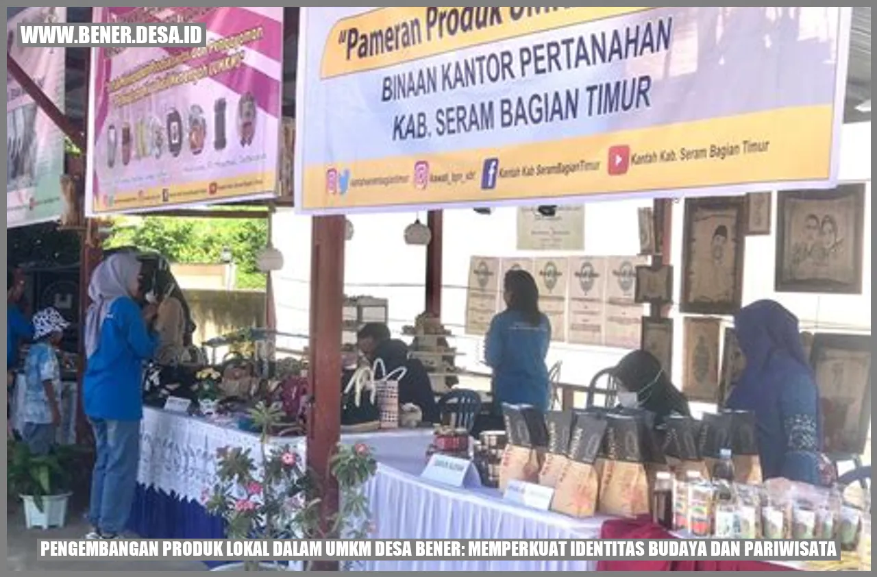 Produk Lokal Desa Bener