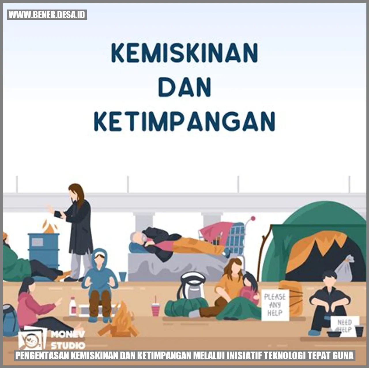 Pengentasan Kemiskinan dan Ketimpangan melalui Inisiatif Teknologi Tepat Guna