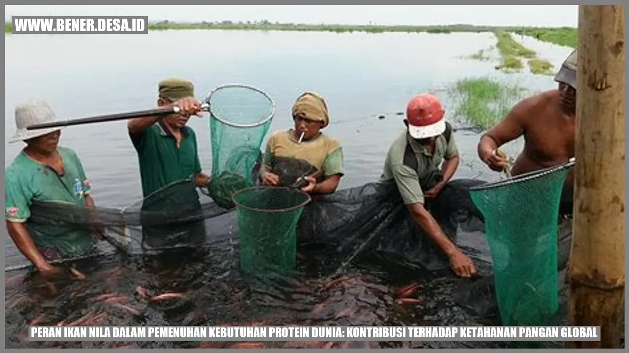 Peran Ikan Nila dalam Pemenuhan Kebutuhan Protein Dunia: Kontribusi terhadap Ketahanan Pangan Global