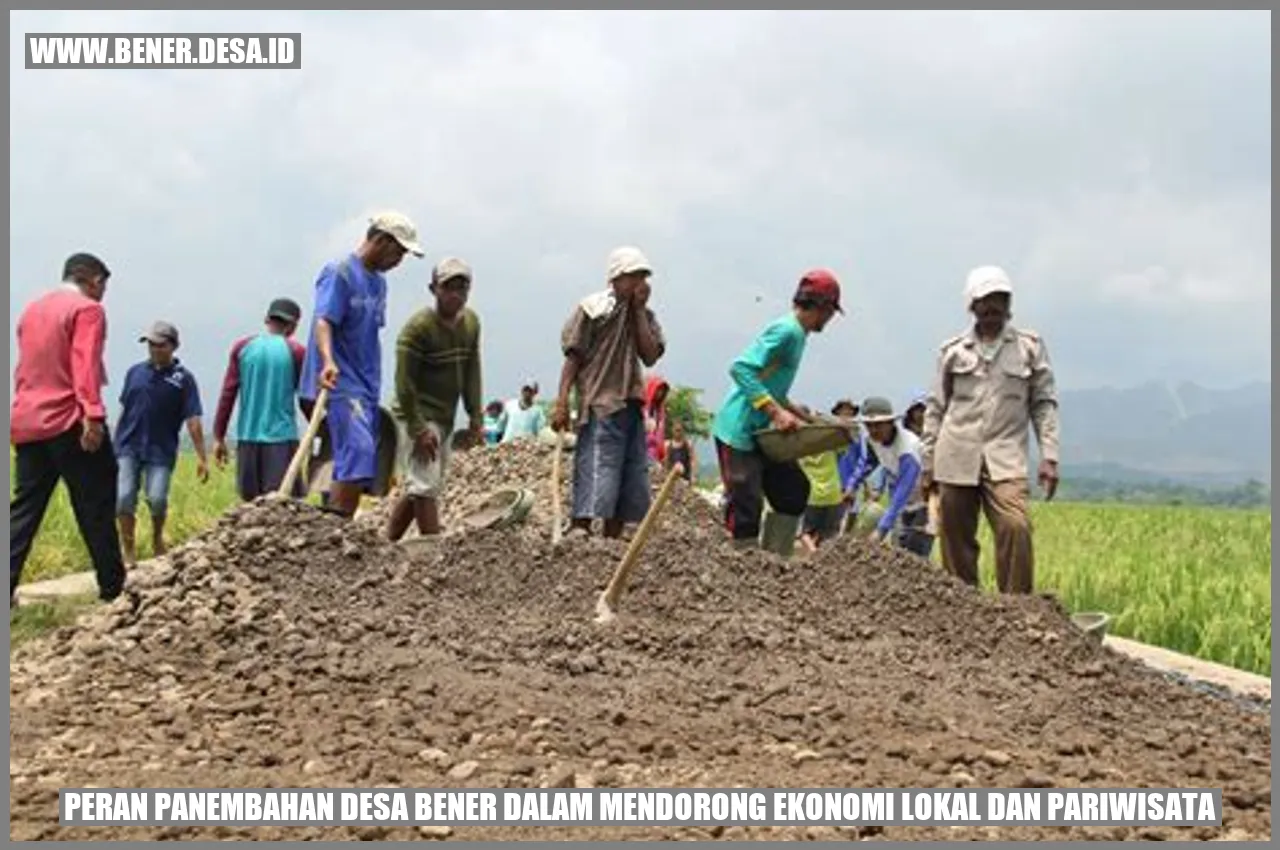 Peran Panembahan Desa Bener dalam Mendorong Ekonomi Lokal dan Pariwisata