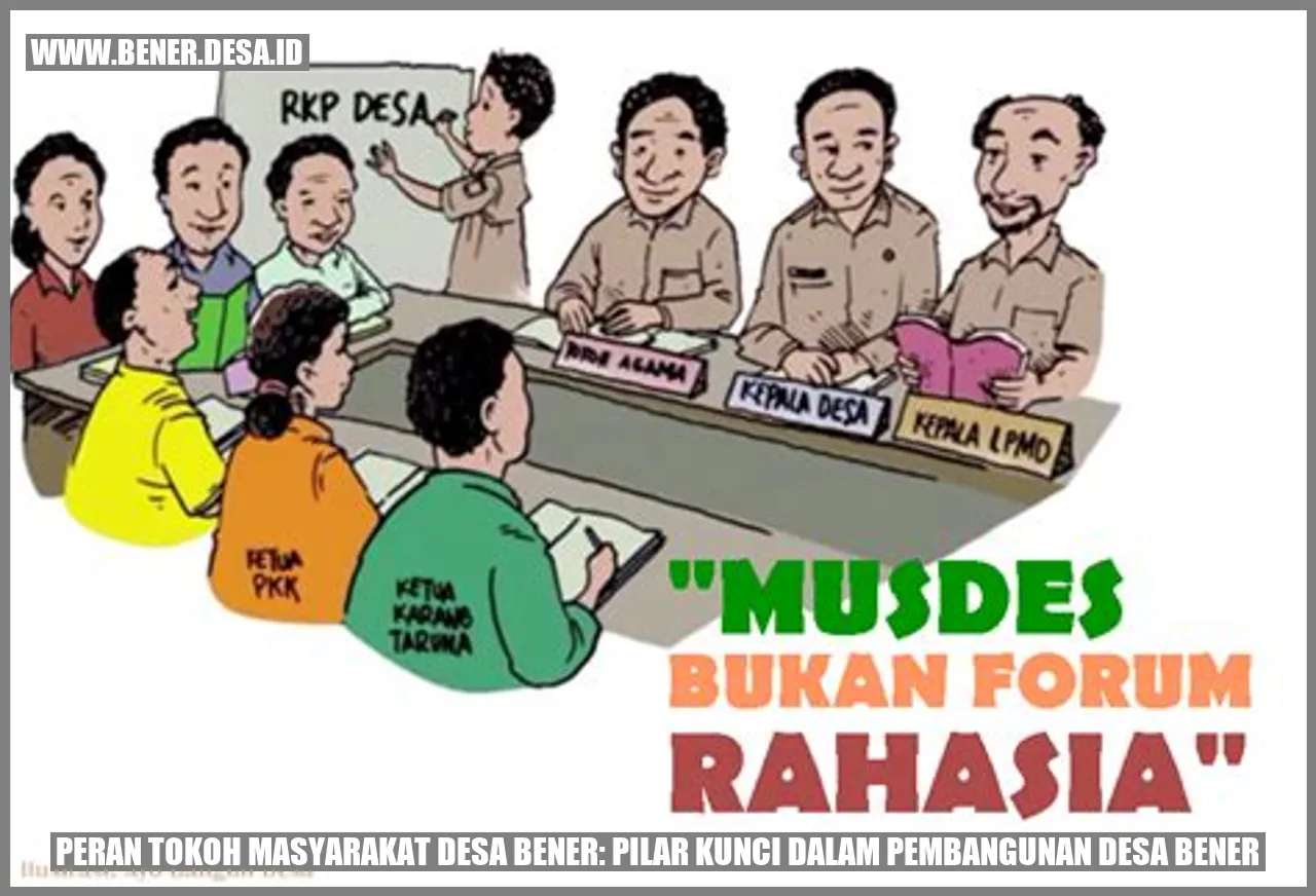 Peran Tokoh Masyarakat Desa Bener: Pilar Kunci dalam Pembangunan Desa Bener