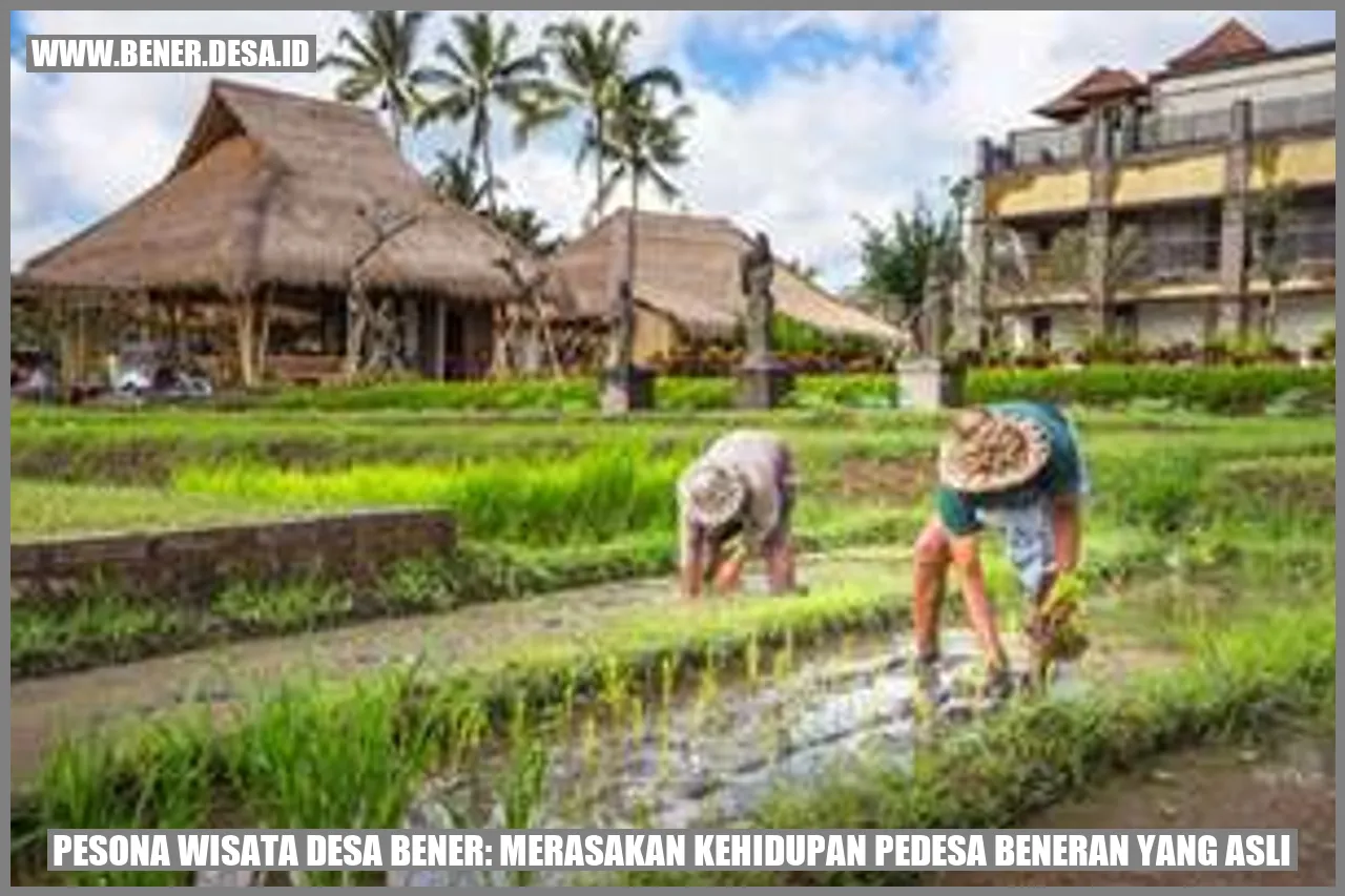 Gambar Pesona Wisata Desa Bener