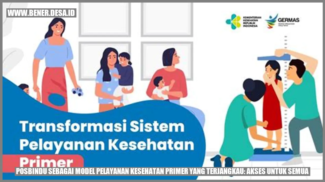 Posbindu sebagai Model Pelayanan Kesehatan Primer yang Terjangkau: Akses untuk Semua