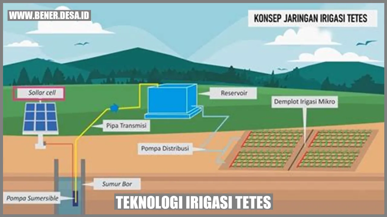 Teknologi Irigasi Tetes