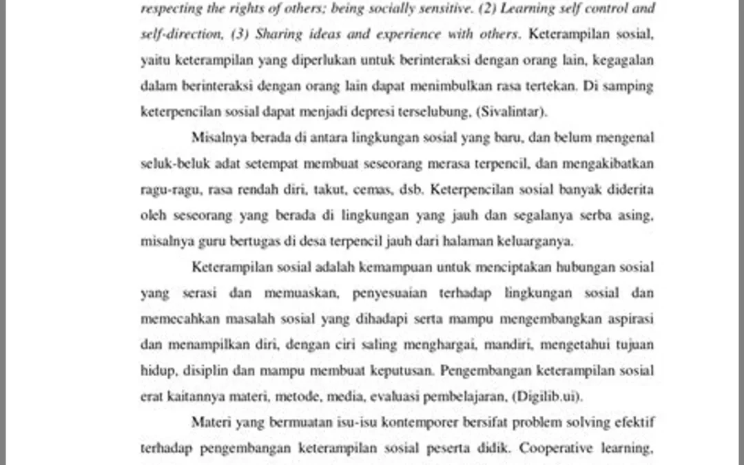 Toga dalam Pengembangan Keterampilan Sosial dan Komunikasi Mahasiswa